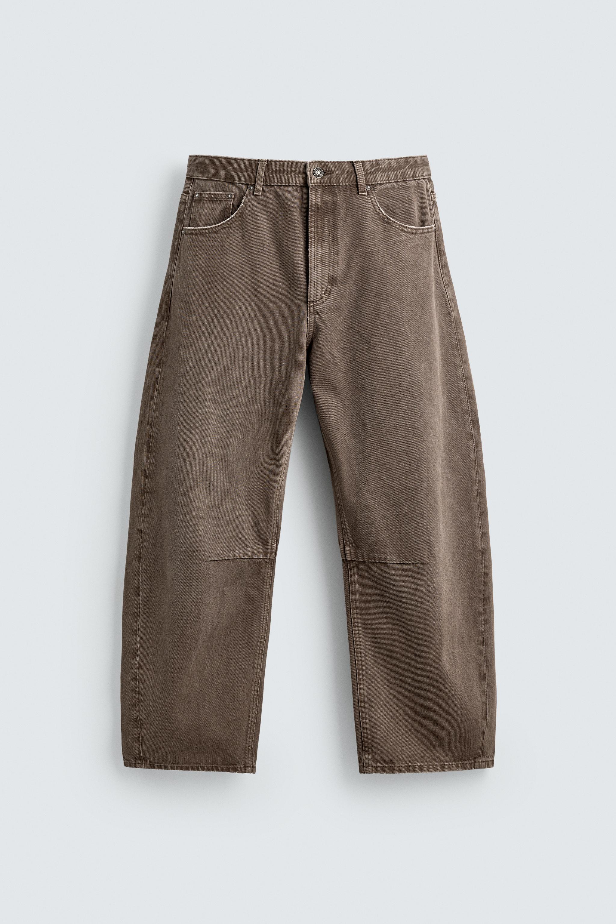 BARREL FIT PANTS